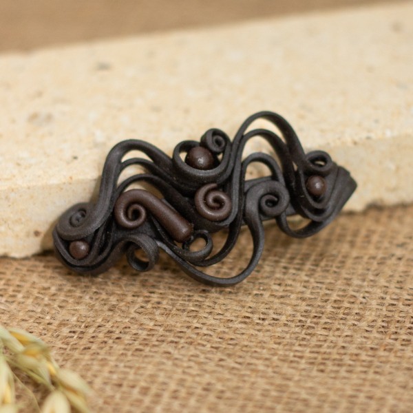 Spona do vlasů  - přírodní - malá – La Sofia