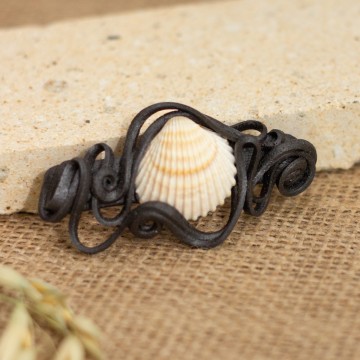 Spona do vlasů  s mořskou mušlí - malá – La Sofia