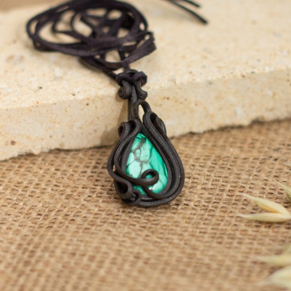 Přívěsek malý s malachitem – La Sofia