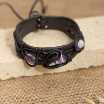 Náramek  s ametystem – La Sofia