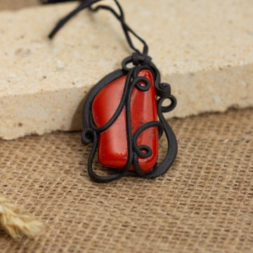 Přívěsek  s jaspisem - plátek – La Sofia