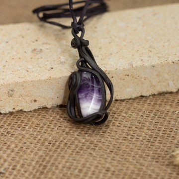 Přívěsek  malý s ametystem – La Sofia