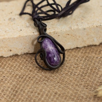 Přívěsek malý  s ametystem – La Sofia