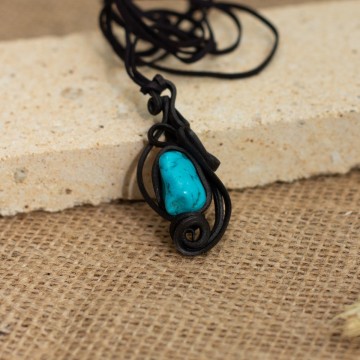 Přívěsek  malý s tyrkysem – La Sofia