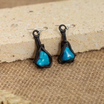 Náušnice s tyrkysem – La Sofia