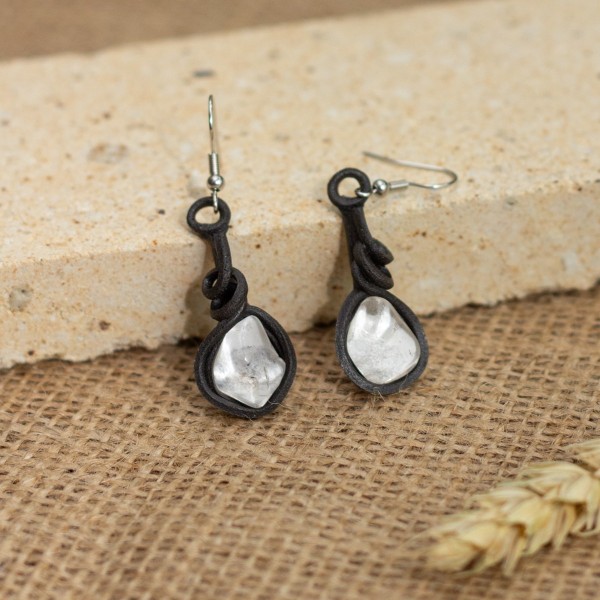 Náušnice s křišťálem – La Sofia